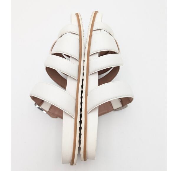 Linea Paolo Rosalie Strappy Slide Sandal Women's Eggshell Size US6.5M EU37 - Picture 6 of 13